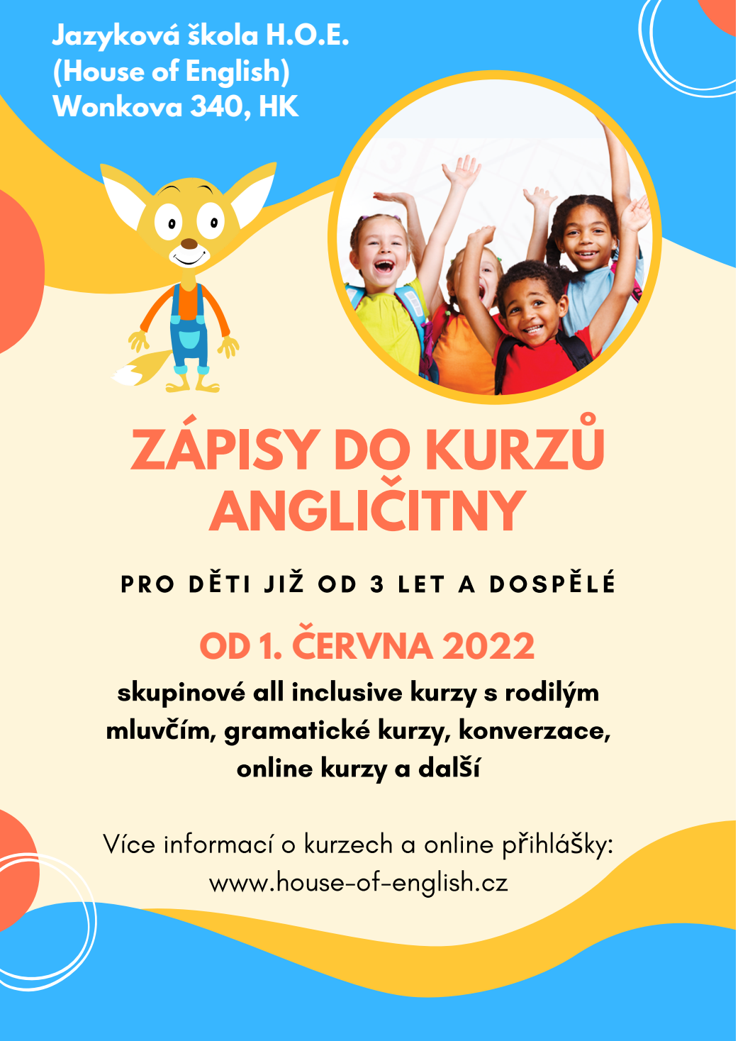 Zápis do kurzů 2022/2023